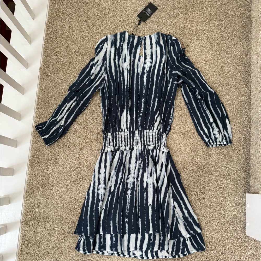 NWT Rails Long Sleeve Fit & Flare Lightweight Dress Size S - Picture 2 of 4